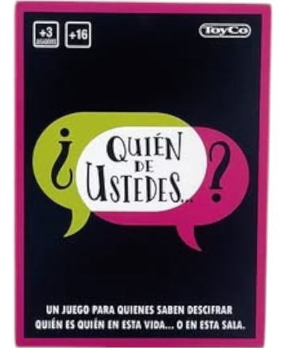 Juego De Cartas Quién De Ustedes