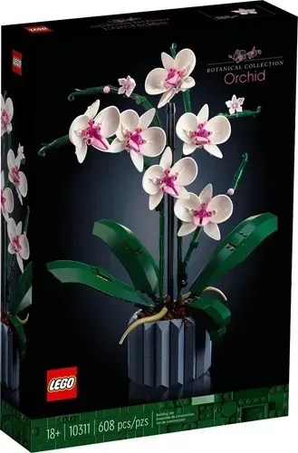 Lego Icons Orquídeas - 608 Piezas
