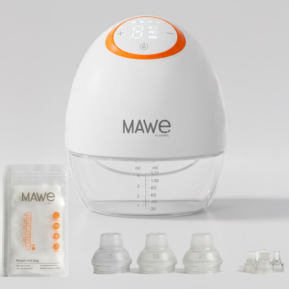 Sacaleche Eléctrico Mawe By Gadnic 9 Niveles 4 Modos Portátil