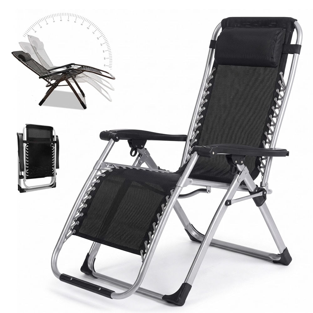 Reposera Gravedad Cero Southport by Gadnic Silla Reforzada Reclinable Outdoor