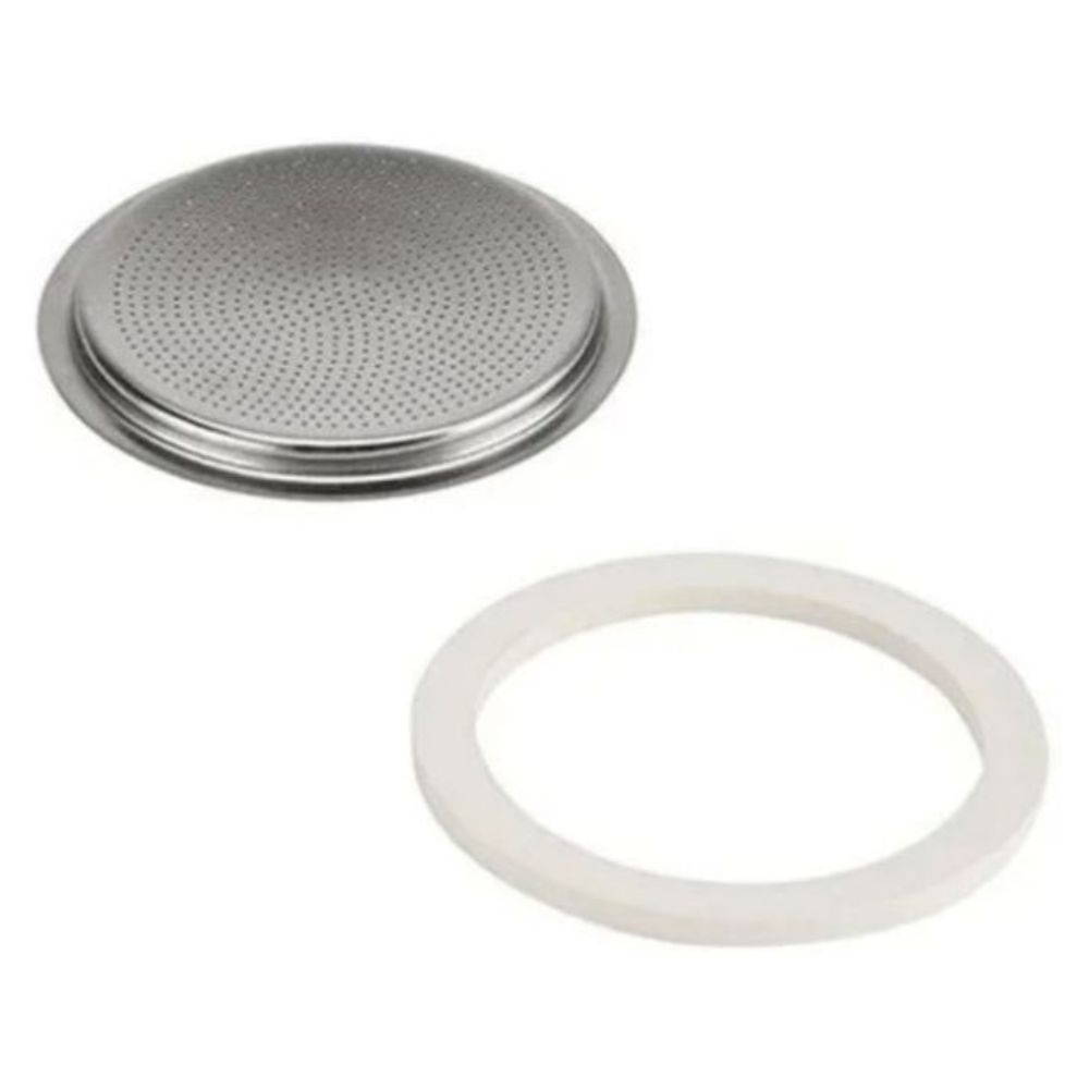 Repuesto Bialetti Filtro Y Junta Cafetera 6 Pocillos Aluminio