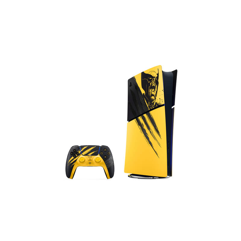 Consola Ps5 Digital Sony Marvels Wolverine Battle Yellow 825 Gb Amarillo / Negro