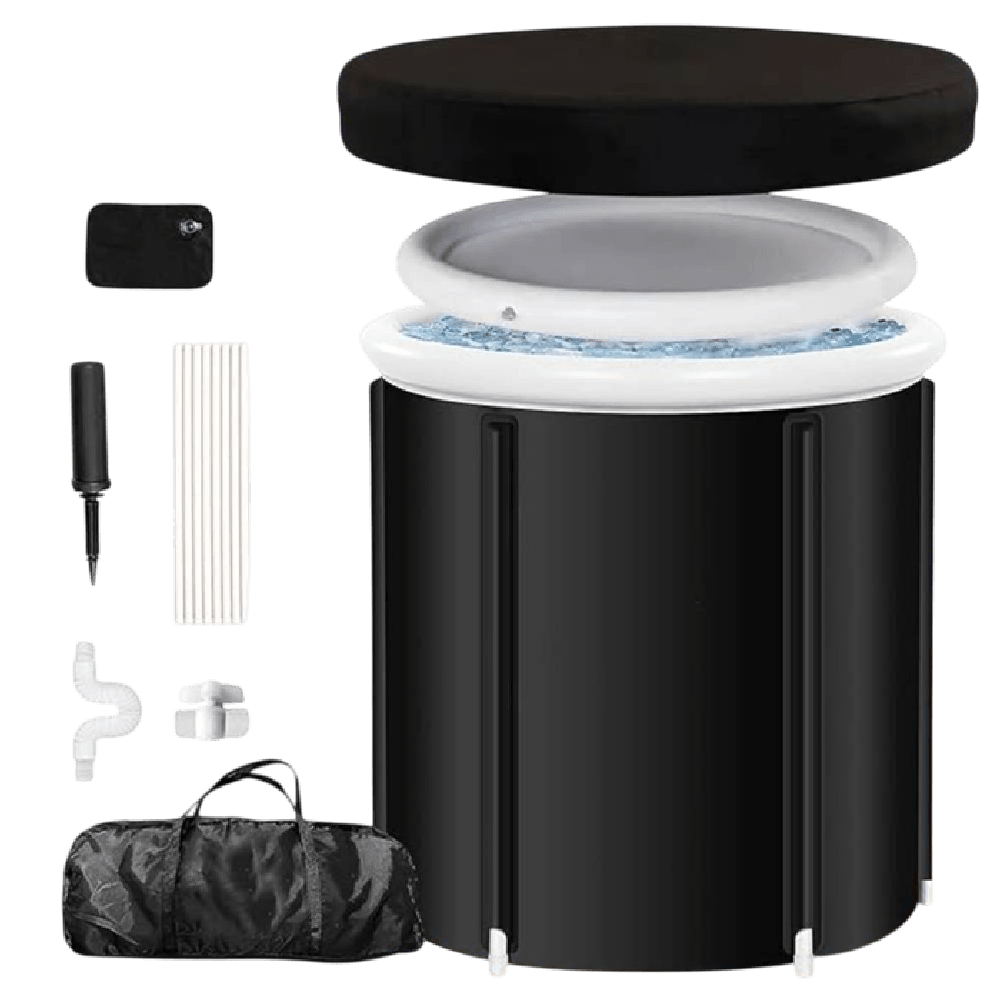 Bañera de hielo portátil AMAZON R&T para atletas