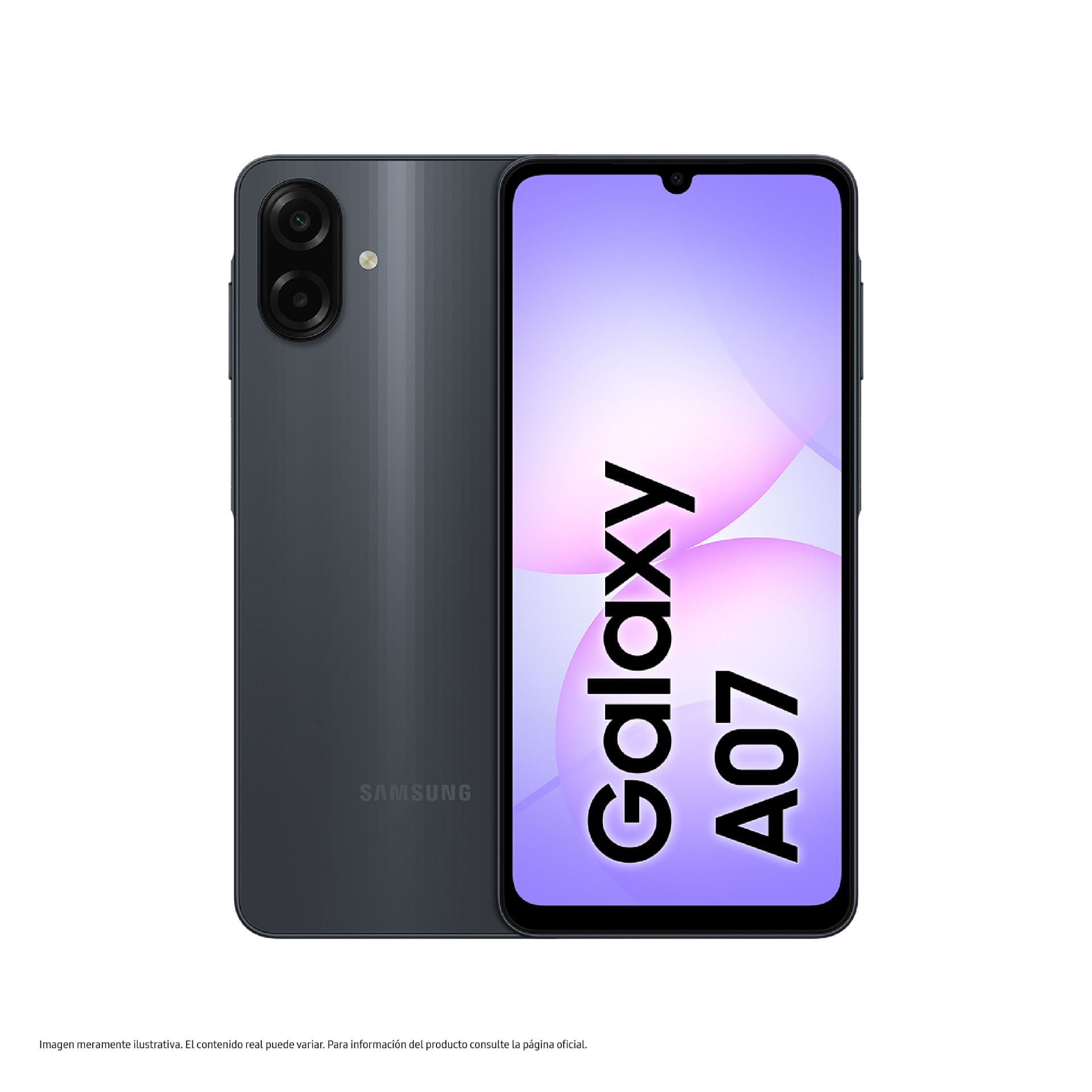 Celular Samsung Galaxy A07 64GB Black