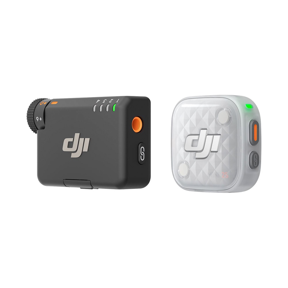 Mic Mini 2S DJI 1 TX + 1 RX, Cancelación De Ruido Con IA
