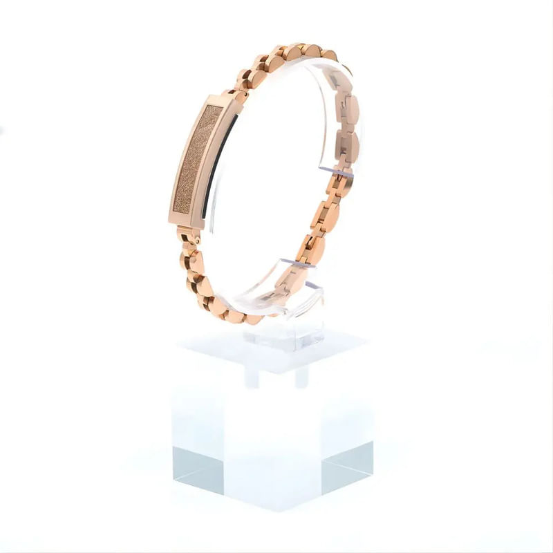 Pulsera Inteligente Smart Noga Gy-B01 Brazalete Smartband Dorado