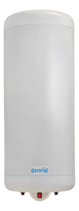 TERMOTANQUE ESCORIAL 90L ELECTRICO EL-90 CARGA INFERIOR TE90L 1500W APTO COLGAR