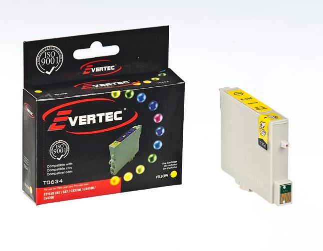 Cartucho Evertec Epson T0634 Amarillo C67