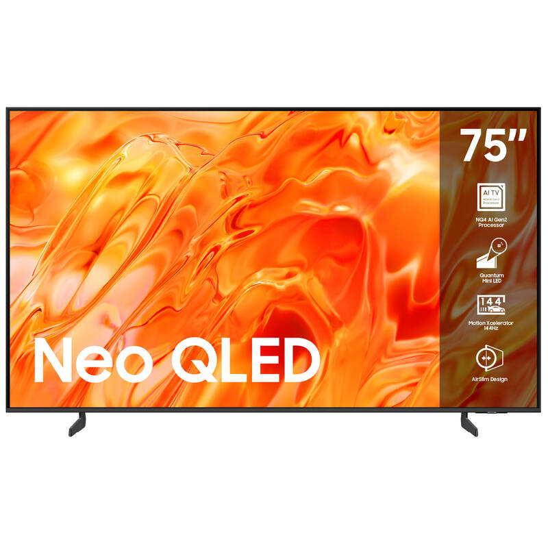 Smart Neo Qled Tv Samsung 75" Neo Qled 4K 3840 X 2160 Qn75qn70hagxzb