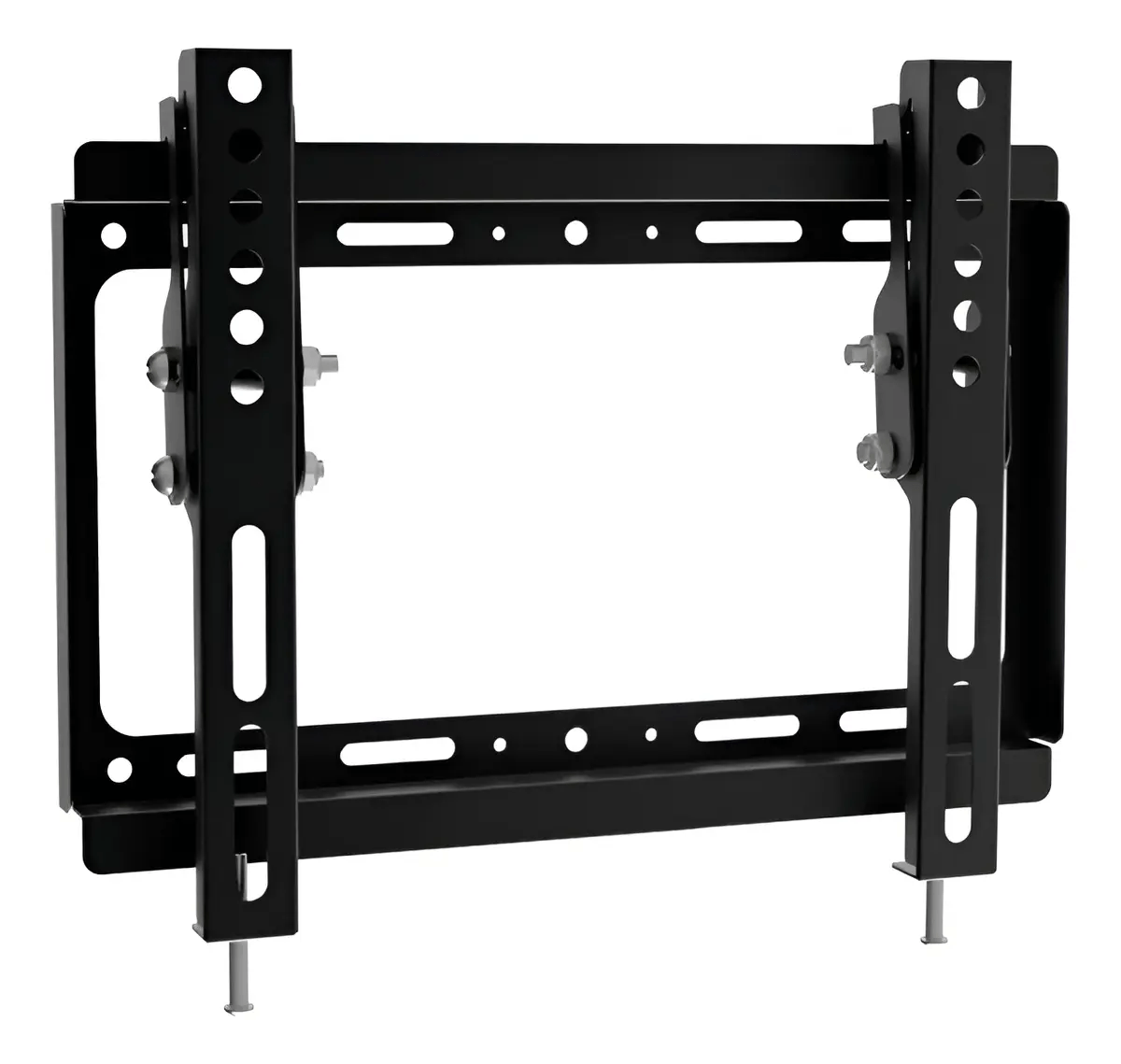 Soporte TV LED Fijo Inclinado Netmak NM-ST31 14" a 43" Pared Negro