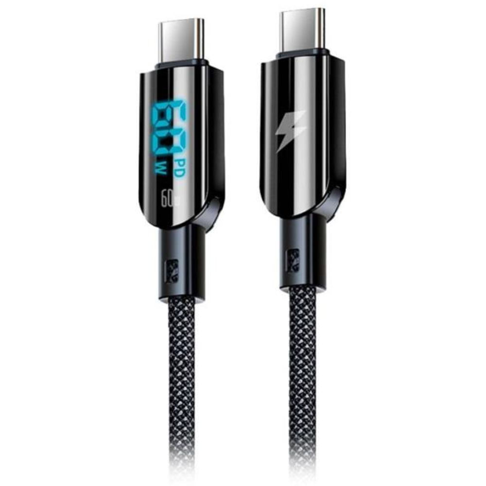 Cable Usb-C a C 1m Netmak Nm-125 60w Digital
