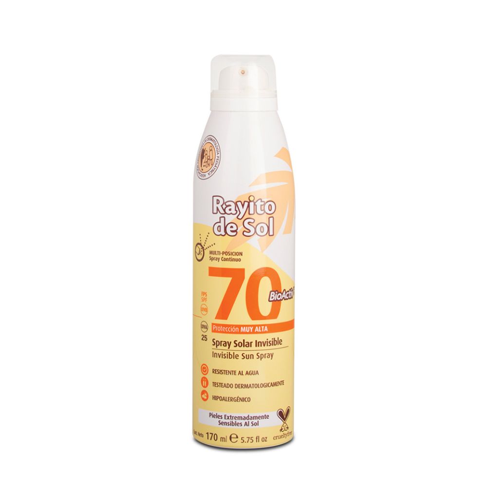 Protector Solar Invisible Spray FPS 70