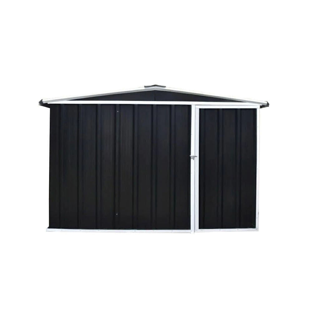 Armario Deposito Galpón de Jardín 300 x 194 x 200cm Negro