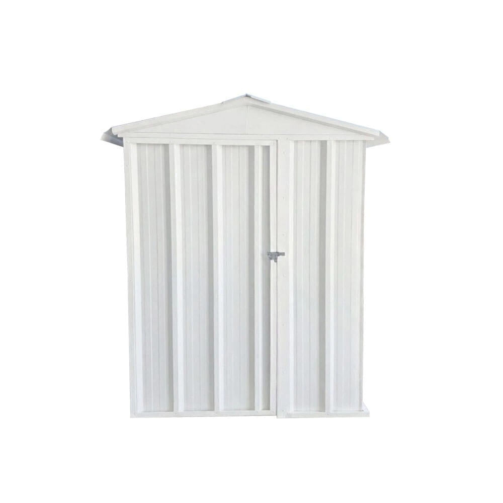 Armario Deposito Galpón de Jardín 150 x 97 x 200cm Blanco