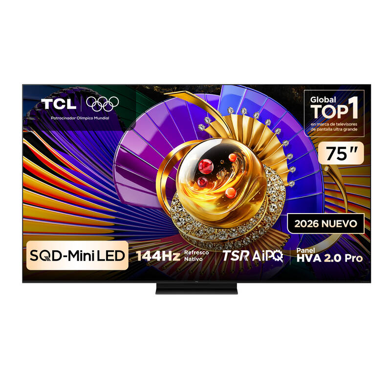 Smart Tv Sqd Mini Led Google Tcl 75" Uhd 4K 3840 X 2160 75C7l
