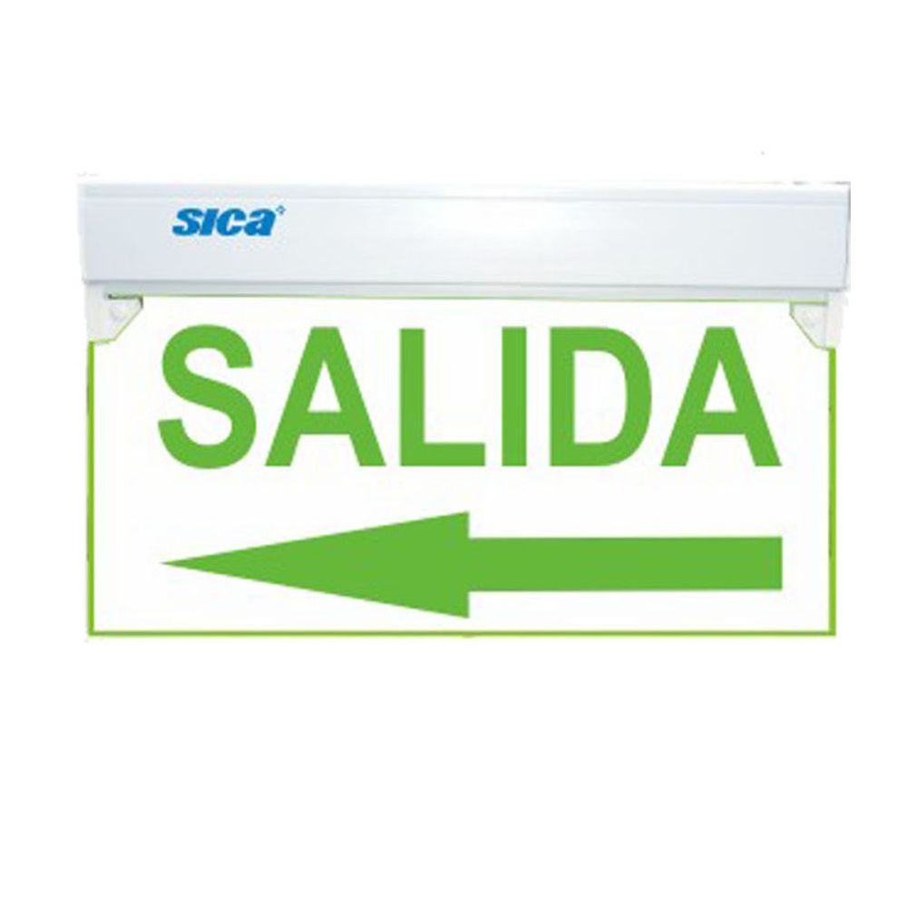 Cartel Salida LED SICA.