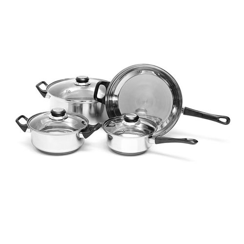 Set Ollas Bateria De Cocina Tramontina Loreto Teflon 4 Pzs en MeGusta