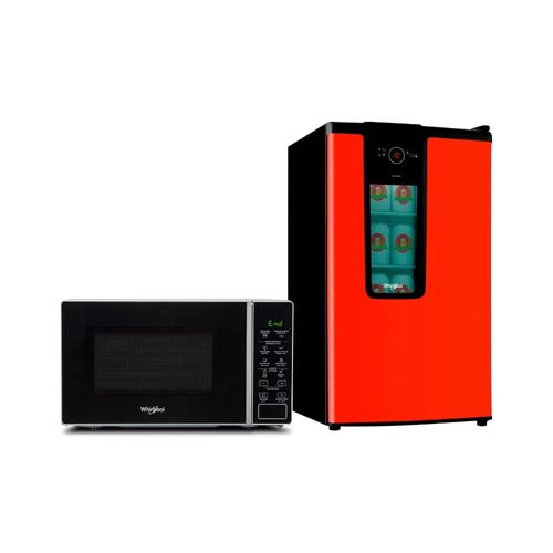 Combo Whirlpool Cervecera y Microondas - WBC82RY+WMS20AS en MeGusta