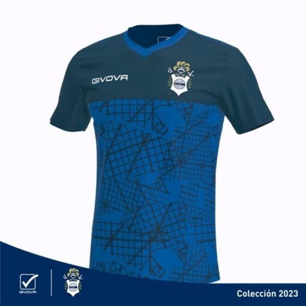 Remera Prematch Givova Gimnasia Y Esgrima La Plata Gelp 2023 en MeGusta