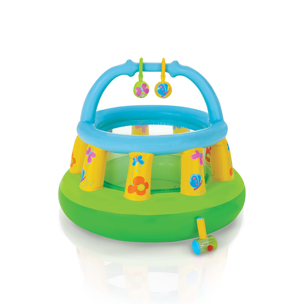 Corralito Inflable Intex My First Gym Redondo 130 X 104