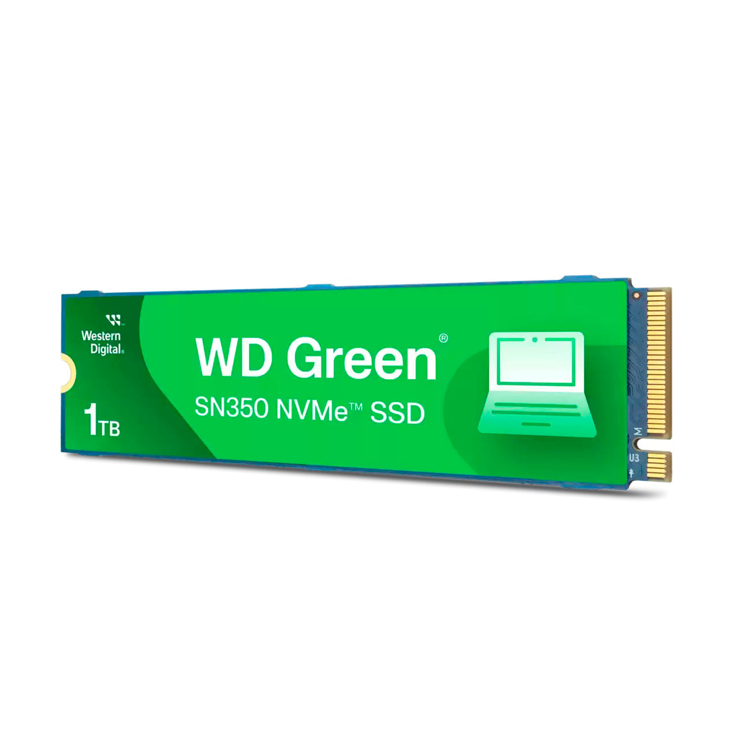 Disco Solido Interno Western Digital 1TB Green SN350 NVMe