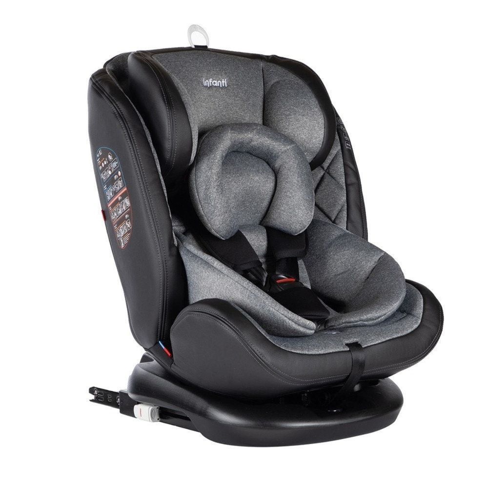 Butaca  Infanti I-Giro  360º Gris Claro
