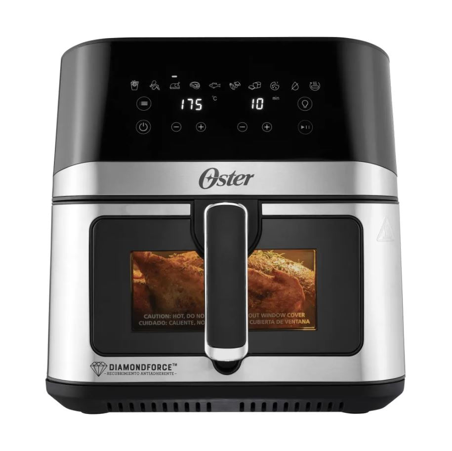 Freidora de Aire Digital Oster con Ventana 7.5 Litros