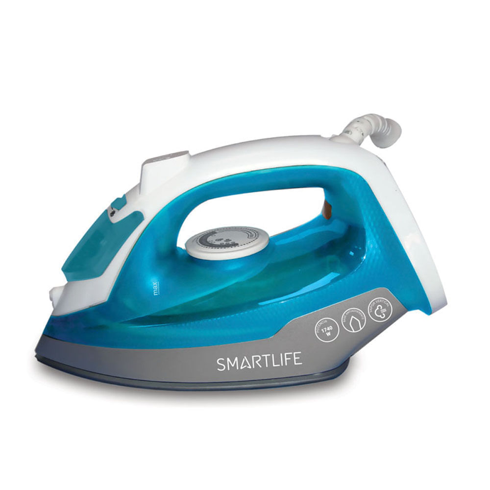Plancha a vapor 1740 Watts Smartlife SL-SI2473PN