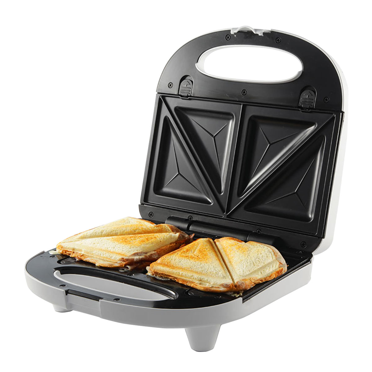 Sandwichera y Wafflera Eléctrica Smartlife 2en1 Antiadherente