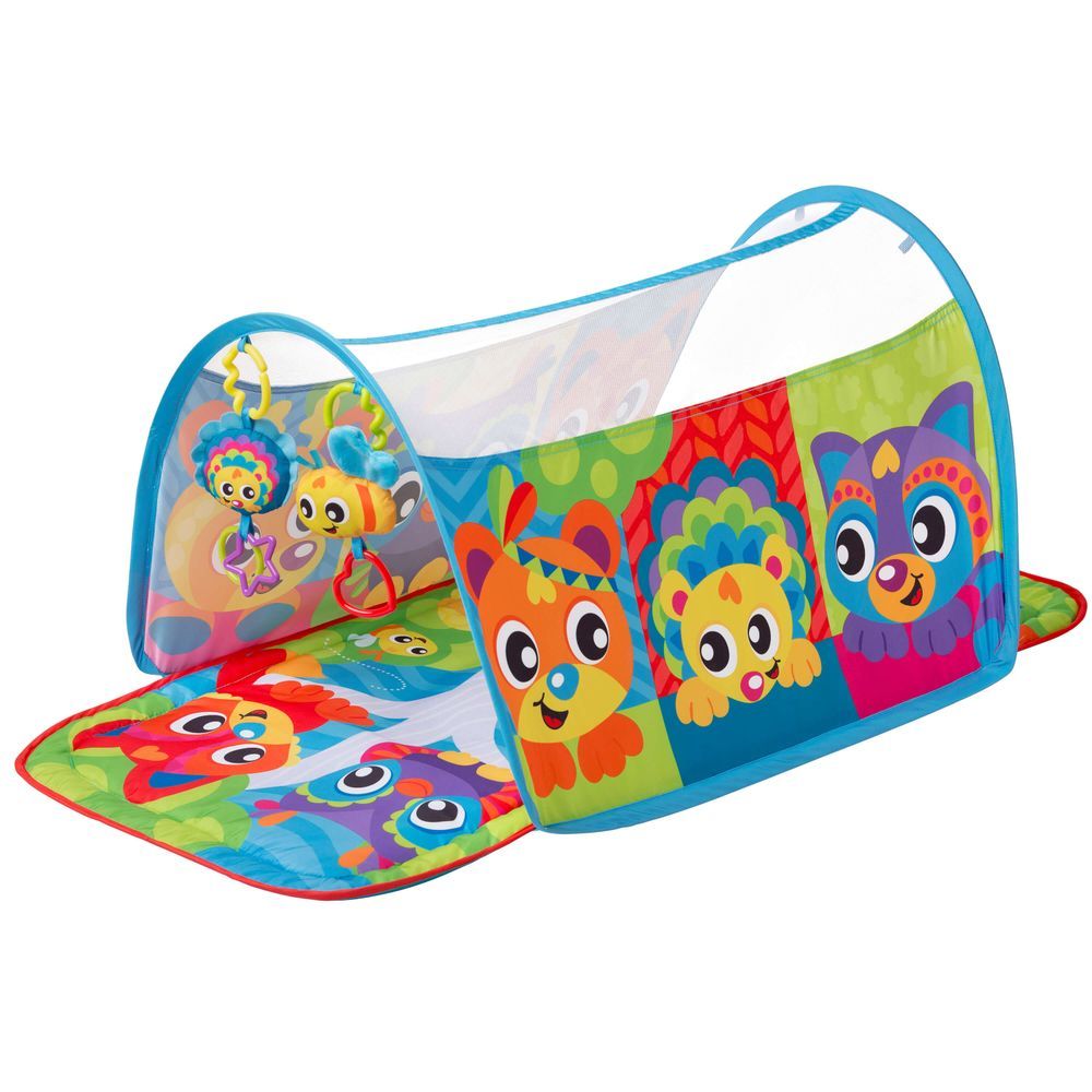 Túnel  Gimnasio Playgro de Bebe Honey Bee Bear Activity Tunnel