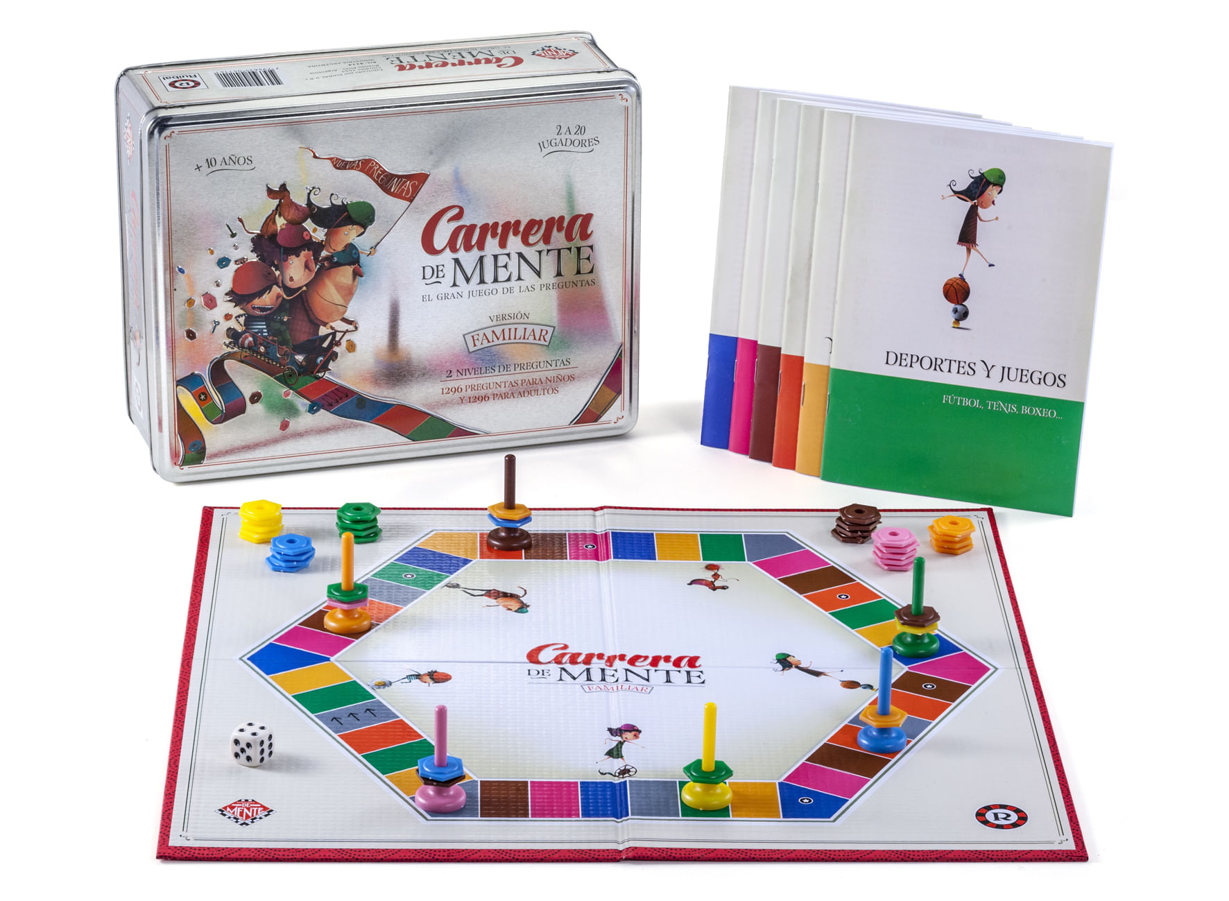 Juegos de Mesa Ruibal Carrera de mente familiar