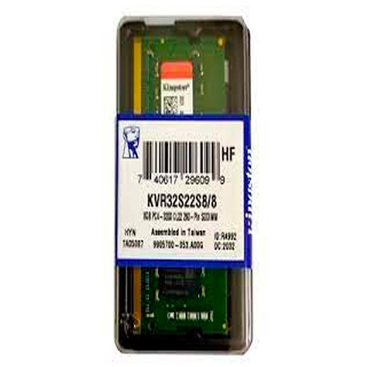 Memoria Ram Kinsgton 8GB 3200Mhz DDR4 NO-ECC SODIMM