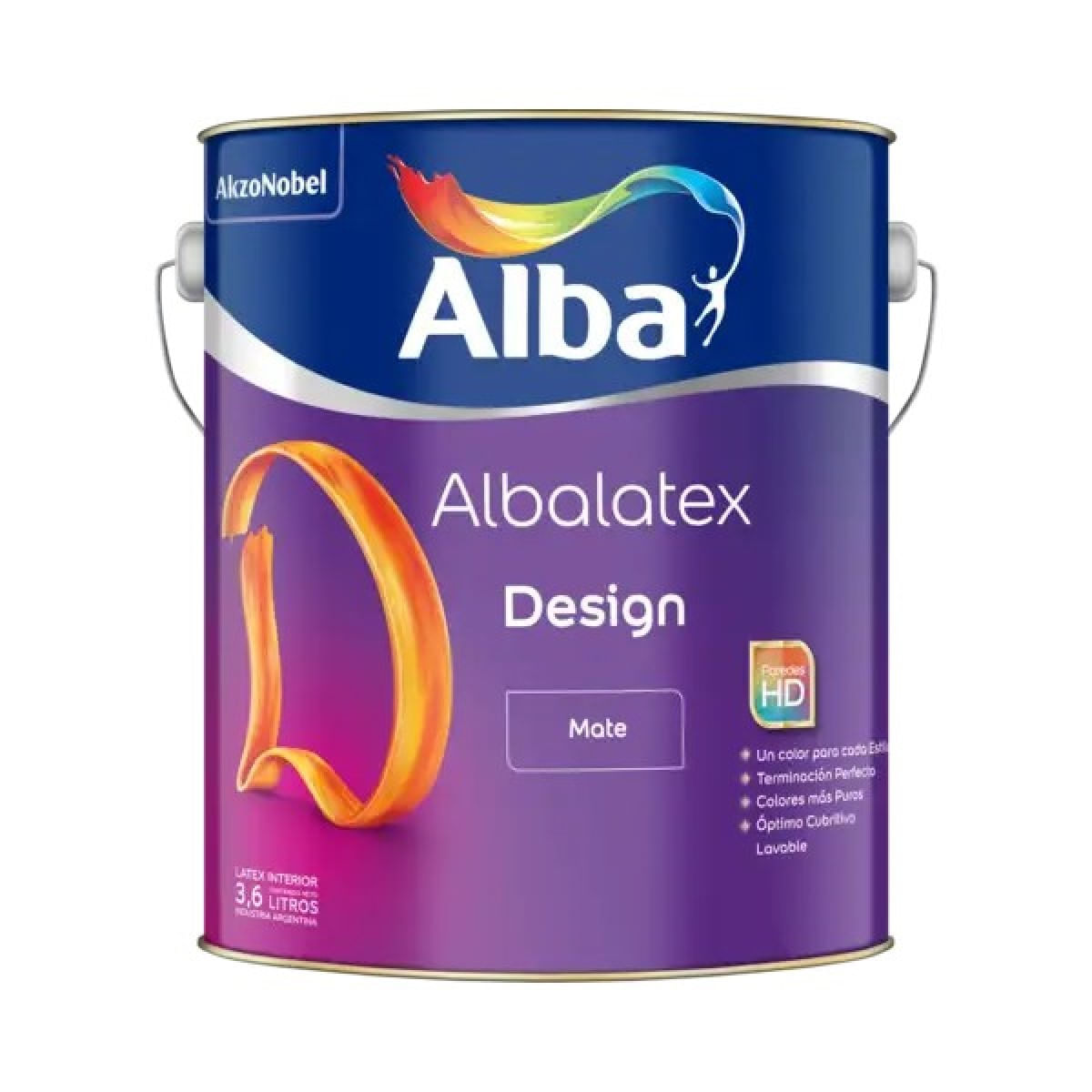 Albalatex Design Mate blanco 4 L