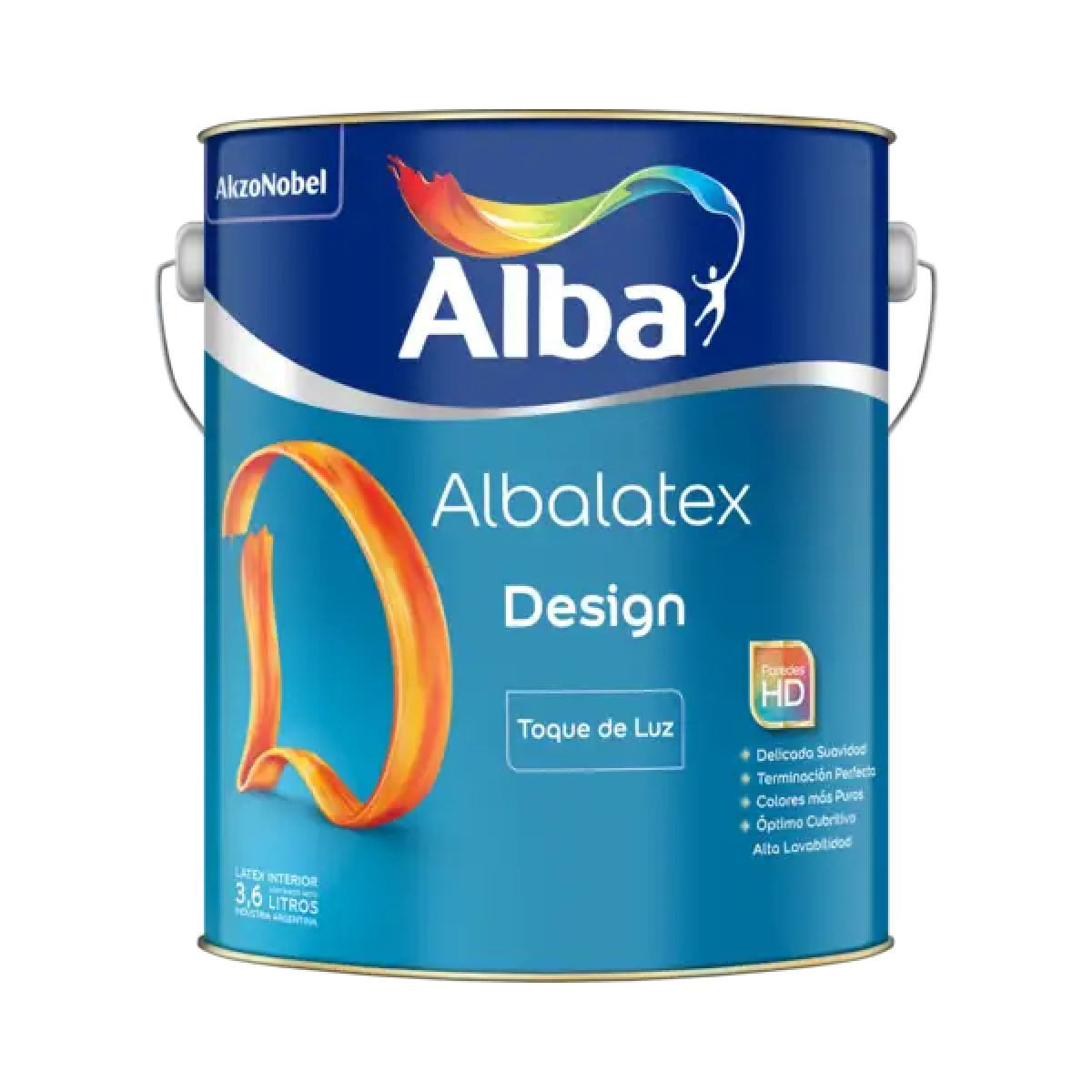 Albalatex Design latex interior toque de luz blanco 1 L