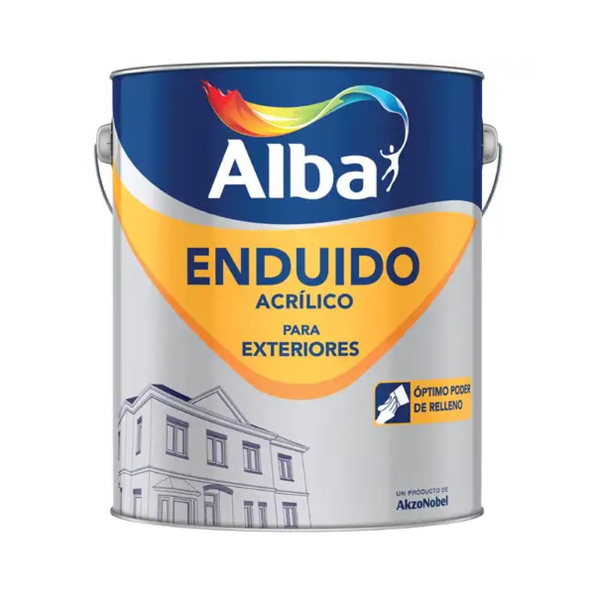 Enduido acrilico para exterior alta performance 10 L