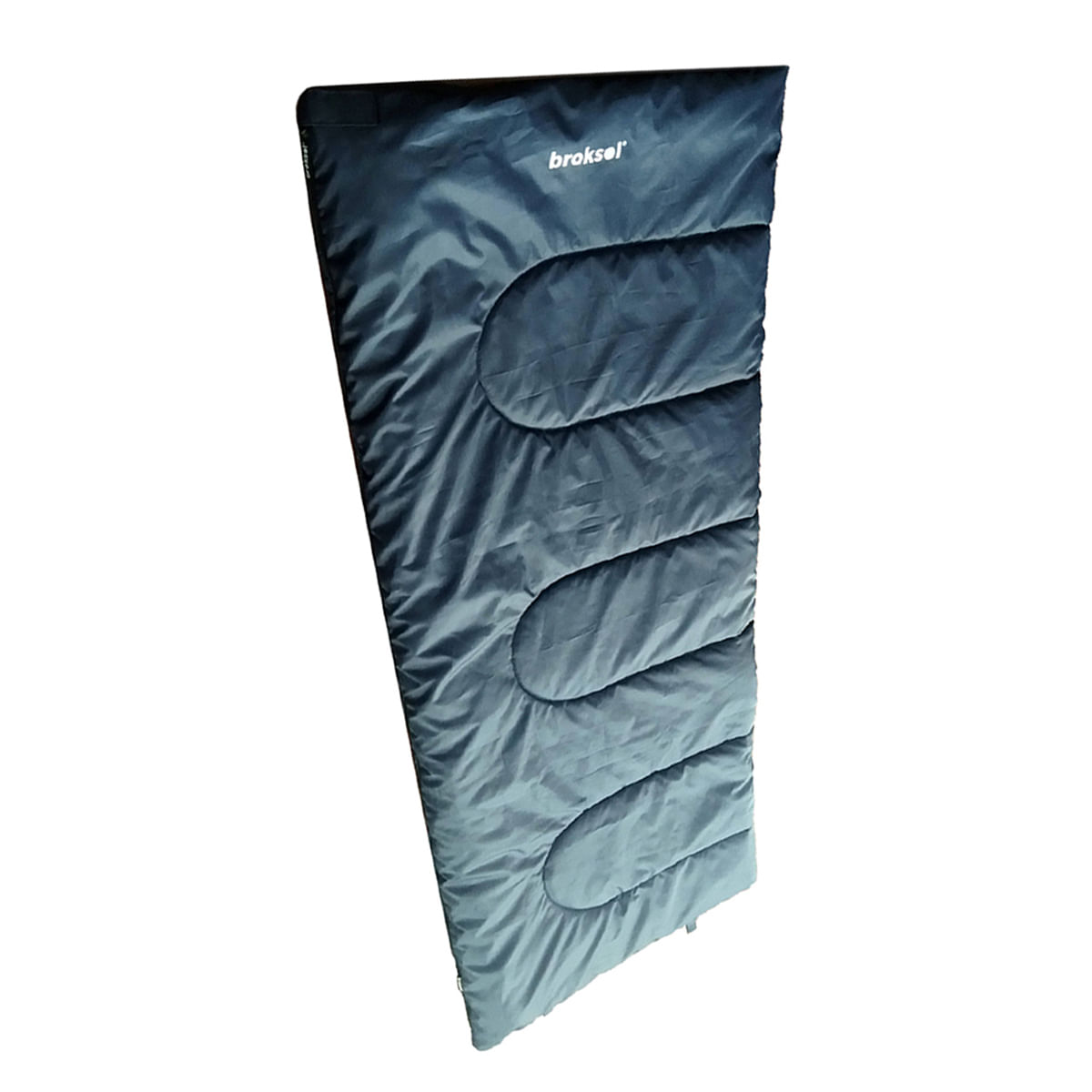 Bolsa De Dormir Broksol Alamo 180x75 Rectangular Acoplable Azul
