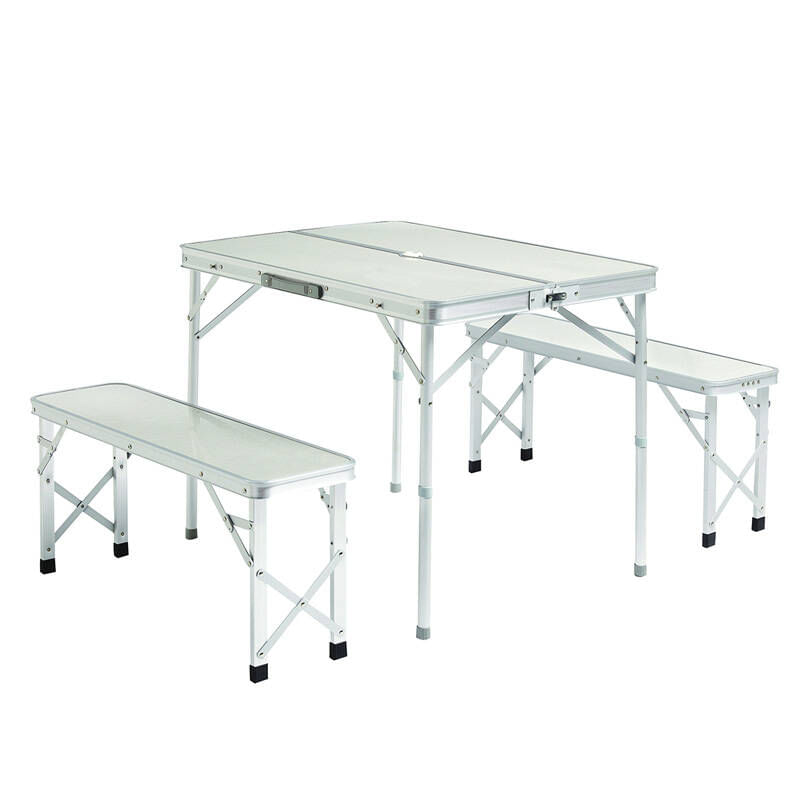 Mesa + Bancos Plegables Broksol 300Mes10