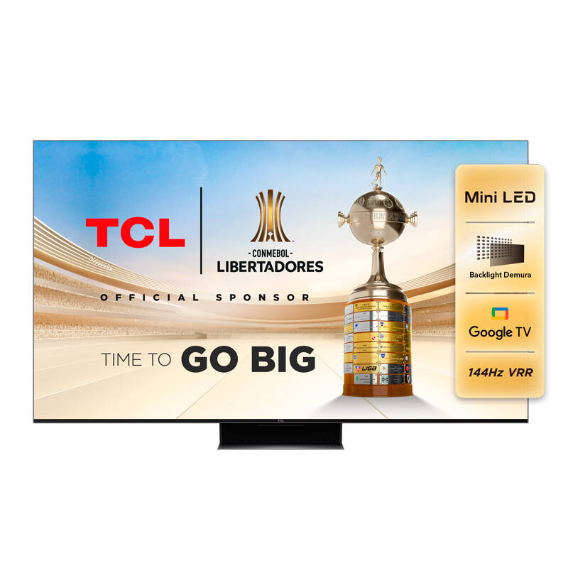 Smart Mini Led Google Tv Tcl 65" Qled 4K 3840 X 2160 L65c845-F