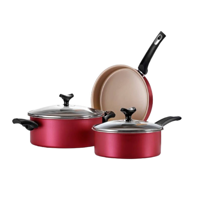 Set de Cacerolas + Sarten Marmicoc B3pdp-Rj-Dr