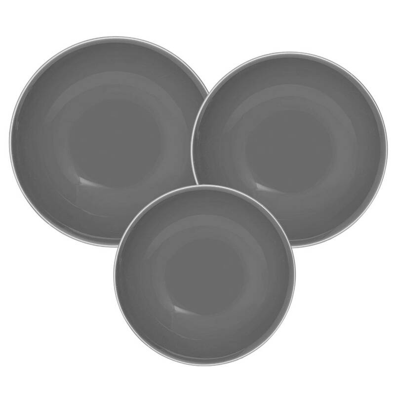 Juego de Platos Oxford Unni Grey / 199556018