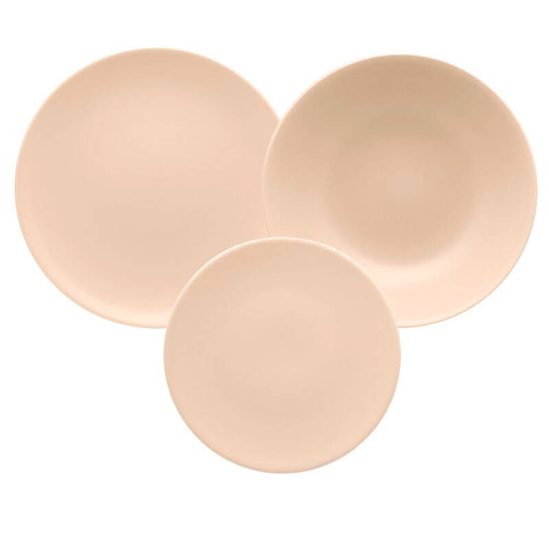Juego de Platos Oxford Unni  Merengue / 199548018