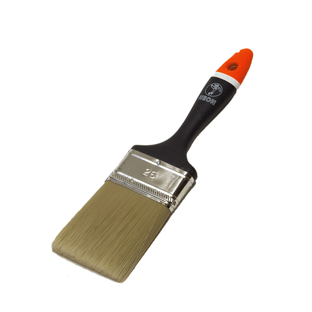 Pincel El Galgo Neon Cerda sintética Top Naranja N° 25 v2