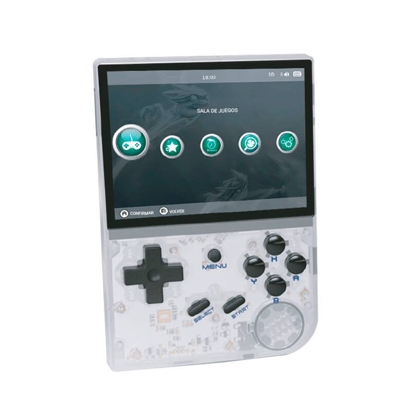 Consola Portatil Anbernic Rg35xx 64 Gb Blanco