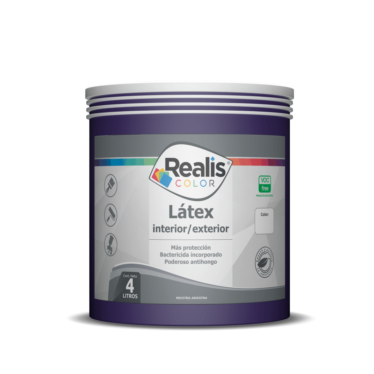 Latex interior exterior violeta europa 1/2 L