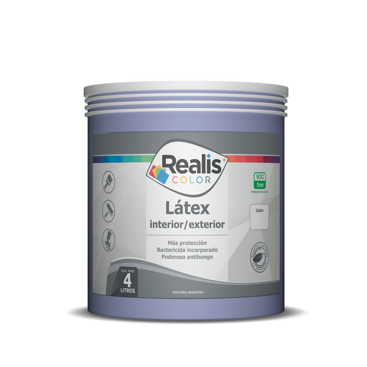 Latex interior exterior lila marsella 1 L