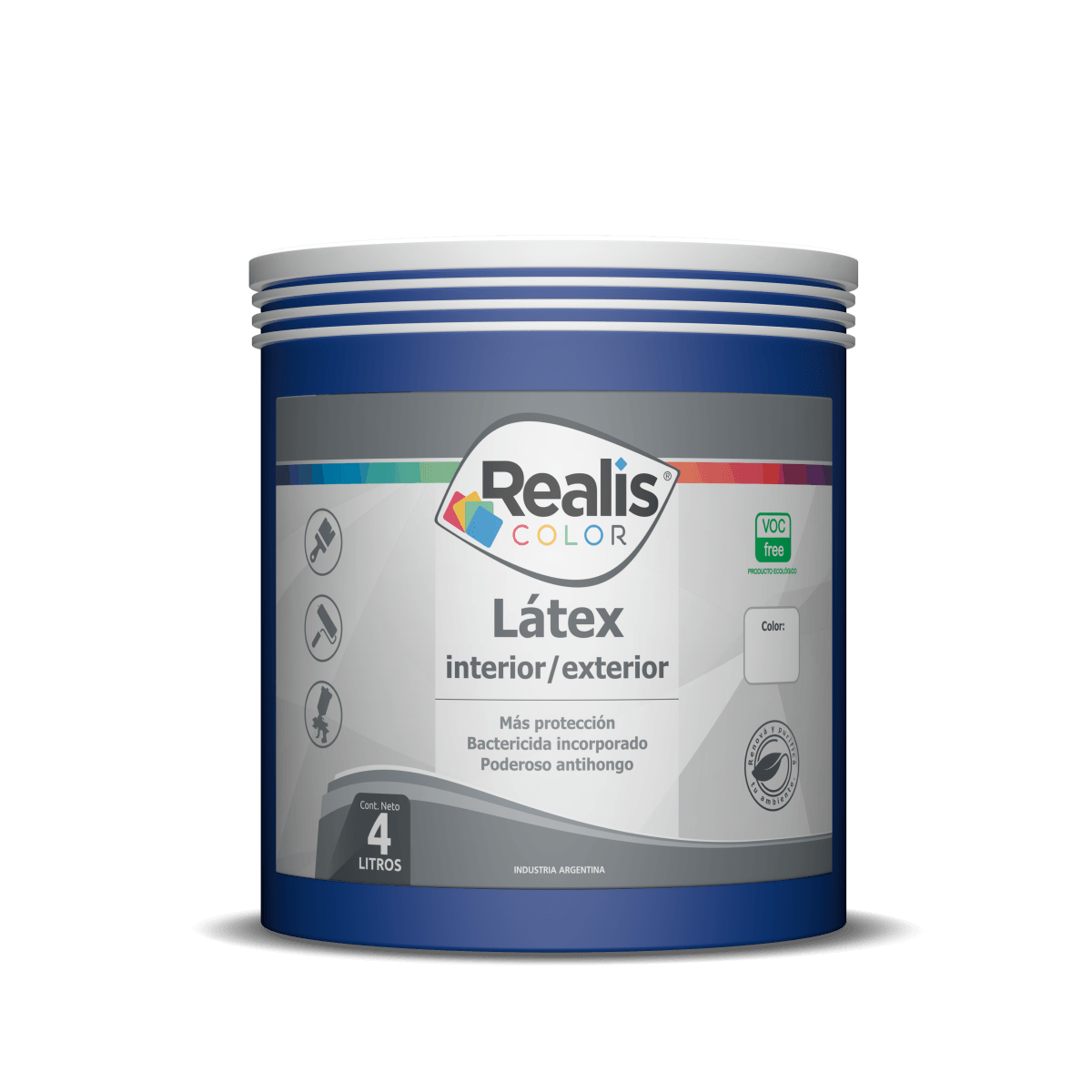 Latex interior exterior azul paris 1 L
