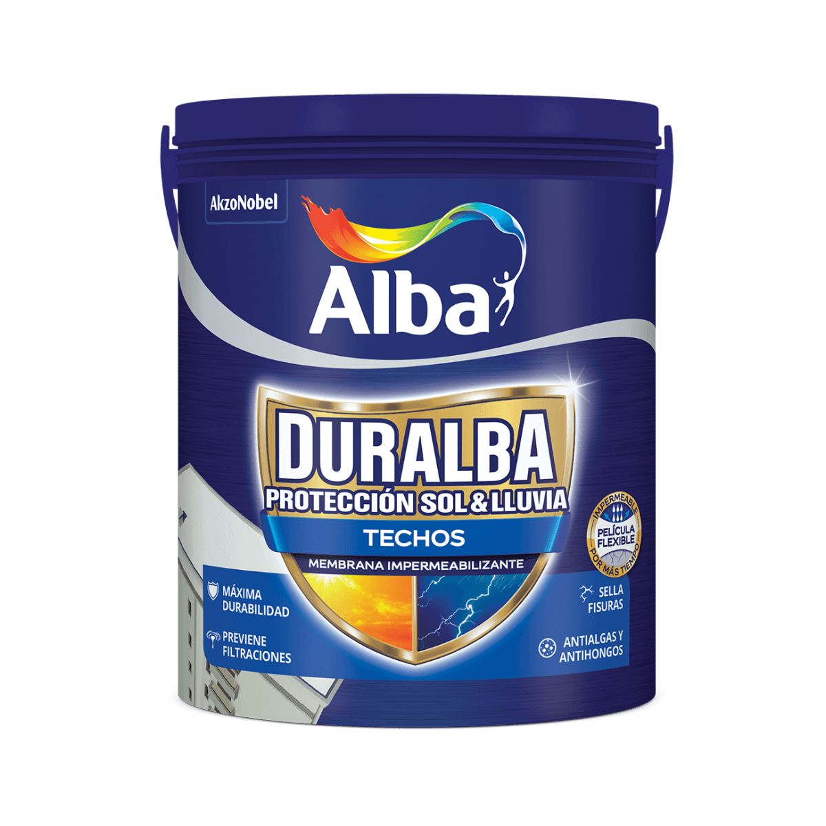 Duralba Techos impermeabilizante teja 4 kg