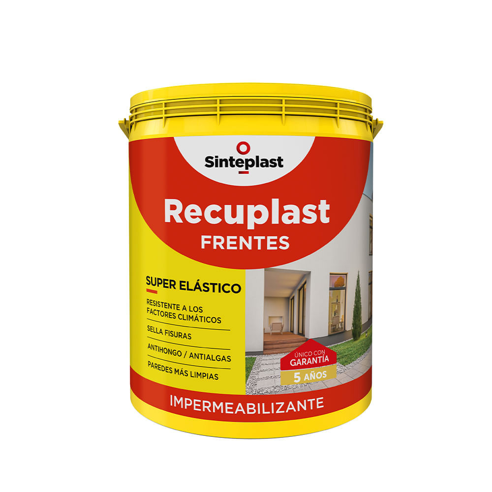 Recuplast impermeabilizante para frentes blanco 1 l