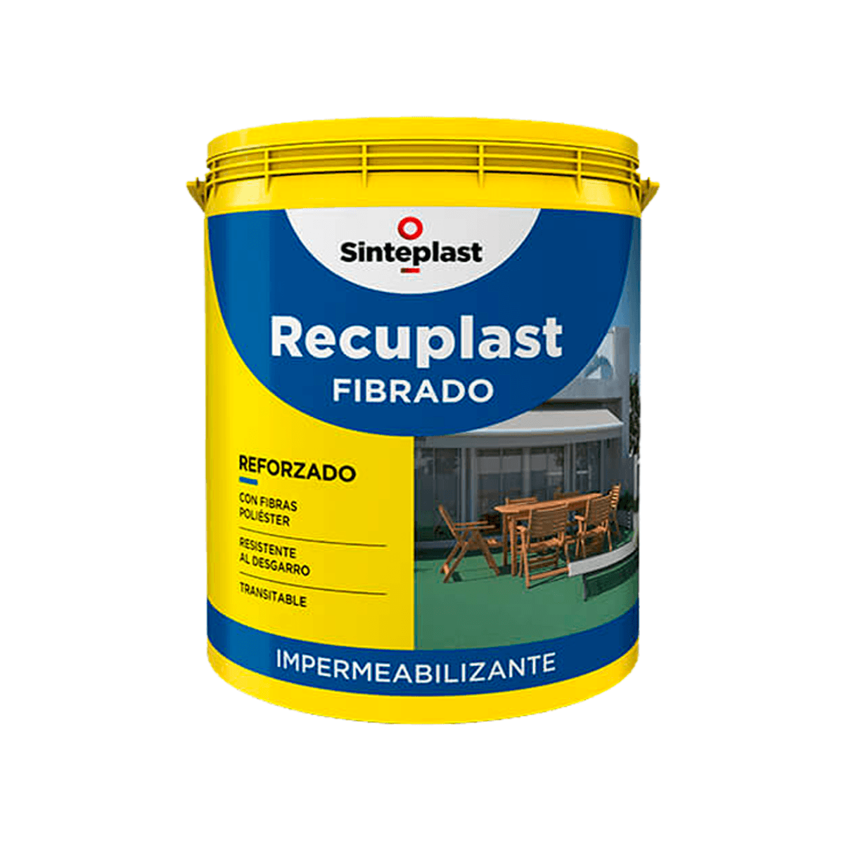 Recuplast impermeabilizante fibrado teja 10 kg