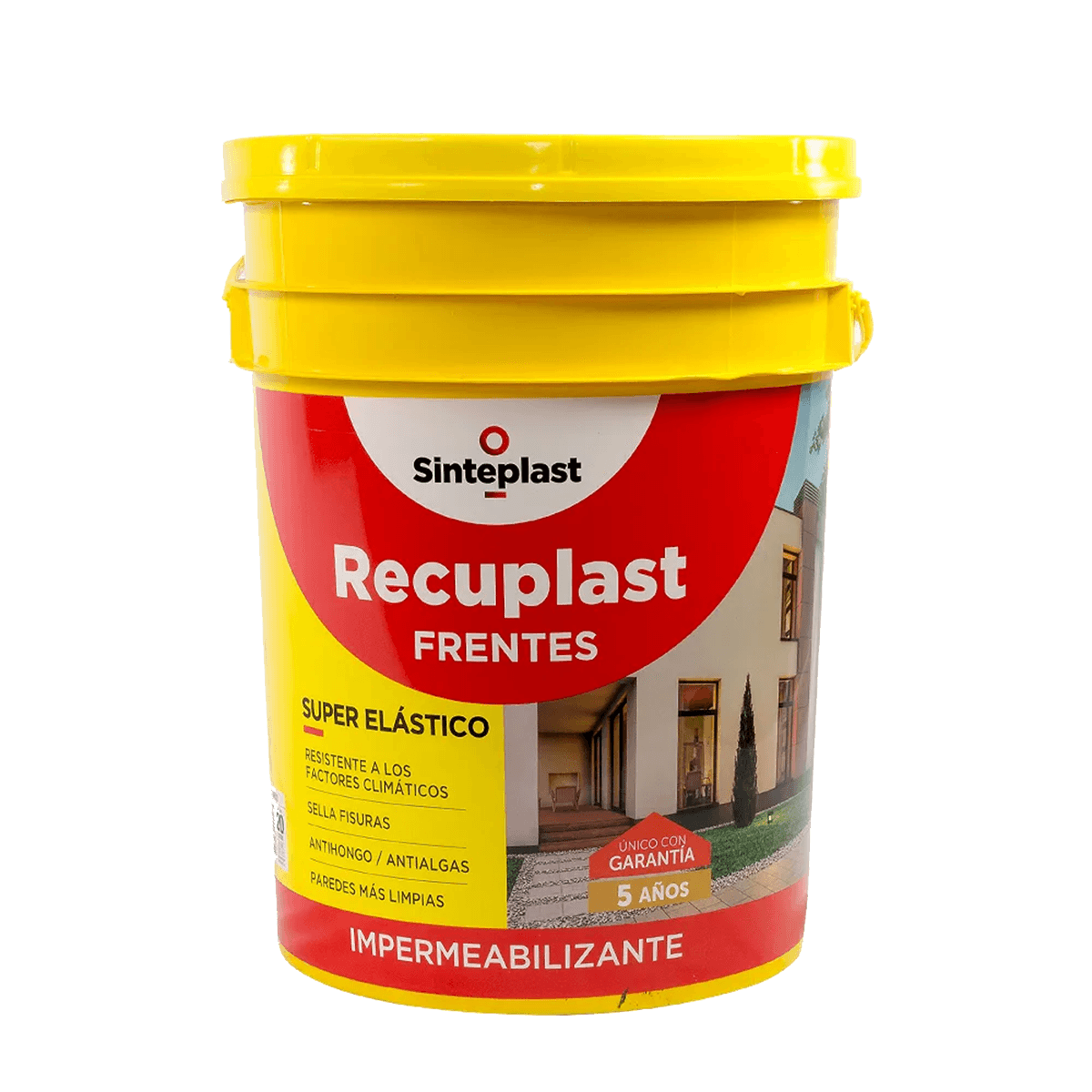 Recuplast impermeabilizante para frentes gris 20 l
